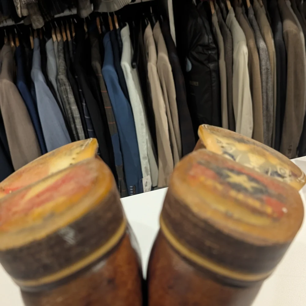 Tin Haul Justice American Brown Western Cowboy Boots Men's 9.5 Captain America - Picture 14 of 16